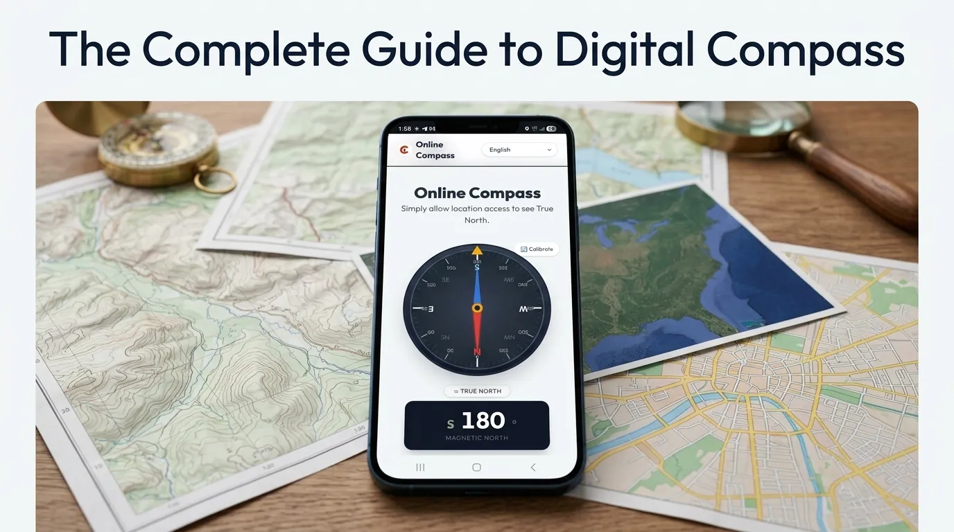 The Complete Guide to Digital Navigation: Using an Online Compass for Vastu, Qibla, and True North