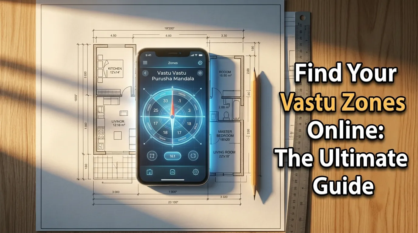 The Complete Guide to Vastu Shastra: How to Find the 16 Zones of Your Home Using an Online Compass